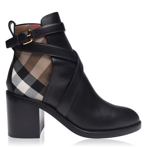 burberry boots with big buckle|burberry boots with clear heels.